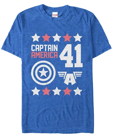 Мужская футболка Fifth Sun Captain America, синяя