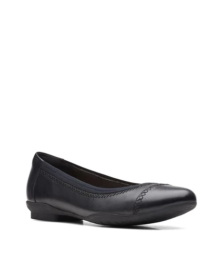 Женские балетки Clarks Sara Bay, чёрные