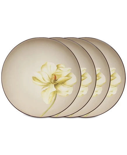 Тарелки Noritake Colorwave Floral, 4 шт., шоколадные