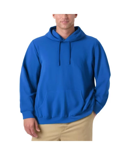 Флисовый пуловер с капюшоном KingSize Big & Tall royal blue