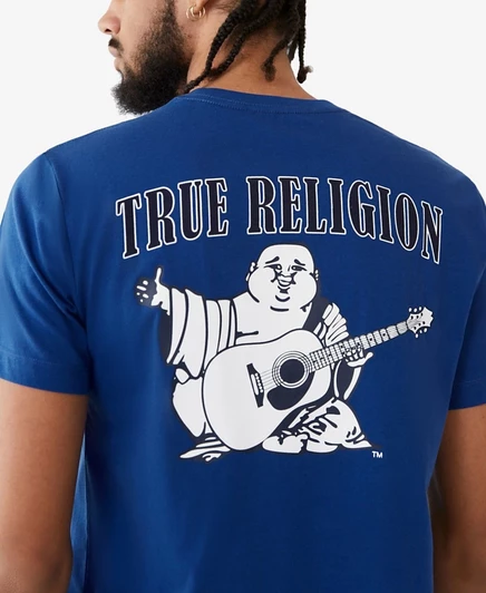 Мужская футболка True Religion Buddha Logo, синяя