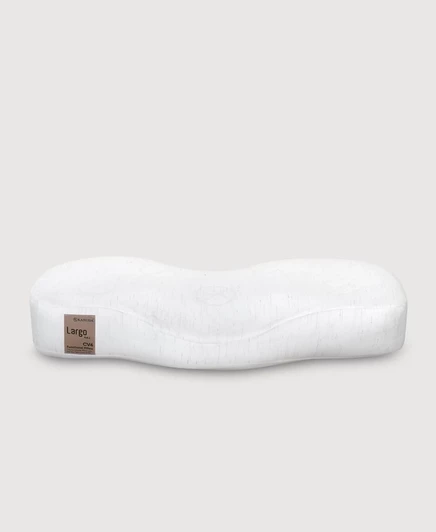 Шейная подушка Kanuda Largo Adaptive Soft Memory Foam цвета слоновой кости /кремовая