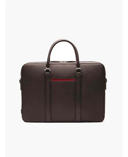 MAVERICK & CO. Мужской кожаный портфель Manhattan brown