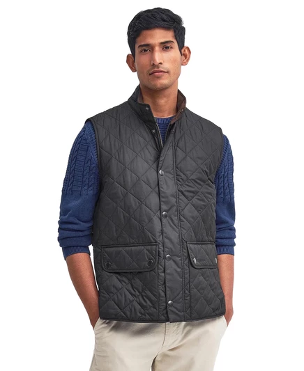 Мужской стёганый жилет Barbour Lowerdale, черный