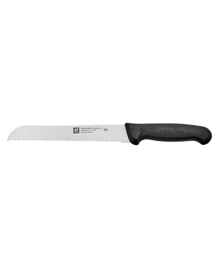 Нож для хлеба Zwilling Commercial 20,3 см, черный