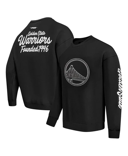 Мужская черная толстовка Pro Standard Golden State Warriors Paint the City от Pro Standard black