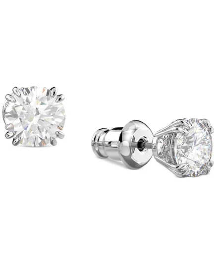 Женские пусеты Swarovski Constella, серебристые