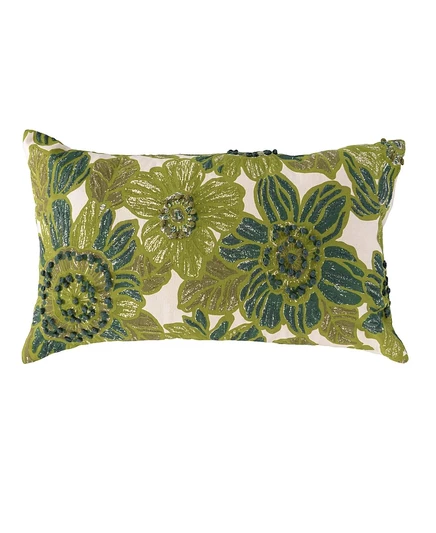 Декоративная подушка Rizzy Home Josephine 36×66 см, зеленая