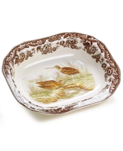 Большая сервировочная миска Spode Woodland Snipe