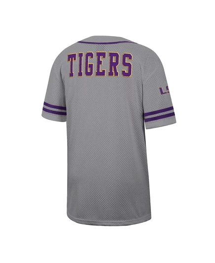 Мужская серая футболка Colosseum LSU Tigers Colosseum gray