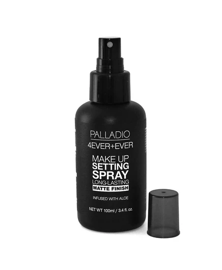 Спрей для нанесения макияжа Palladio 4 Ever + Ever - черный, 3,4 унции
