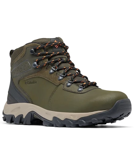 Мужские походные ботинки Columbia Newton Ridge Plus II, водонепроницаемые, зеленые