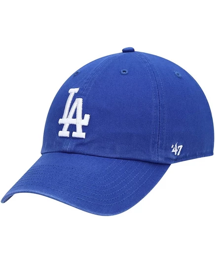 Регулируемая кепка Los Angeles Dodgers Clean Up 47-го года выпуска синего цвета
