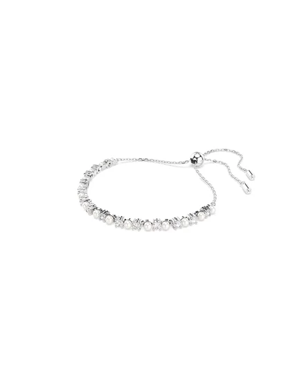 Браслет Swarovski Matrix родиевое покрытие, белый