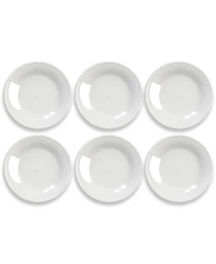 Набор обеденных тарелок Abode Homewares, 6 шт., белые