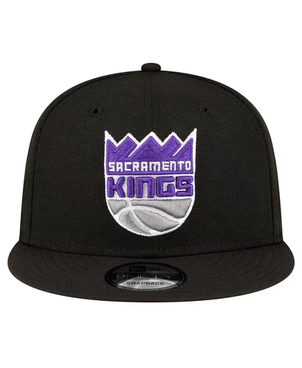 Мужская кепка New Era 9FIFTY Sacramento Kings, черная