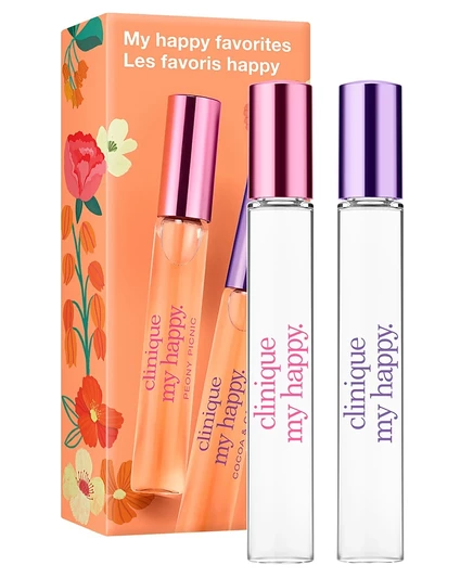 Clinique, 2 шт. Подарочный набор My Happy Favourites Fragrance Duo без цвета