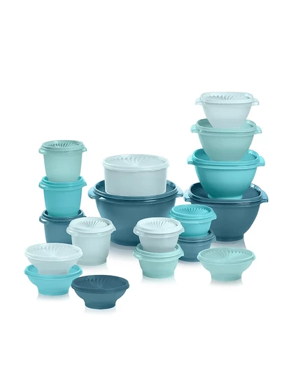 Набор контейнеров Tupperware Heritage 36 шт., зеленый