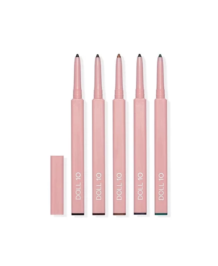 Мерцание в ваших глазах Doll Pro Precision Автоматическая подводка для глаз 5шт Коллекция multi