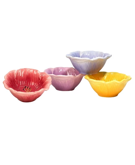 Миски Certified International Hummingbirds, 4 шт., ассорти