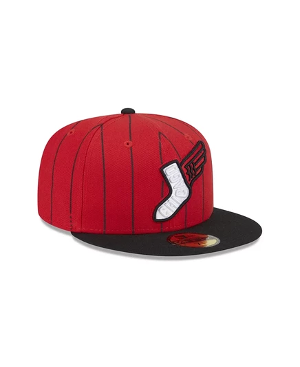 Мужская черная приталенная шляпа New Era Chicago White Sox 2025 City Connect 59 размера 