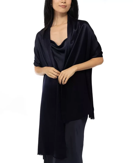  Накидка и шарф в одном флаконе, созданные для Macy's dark navy