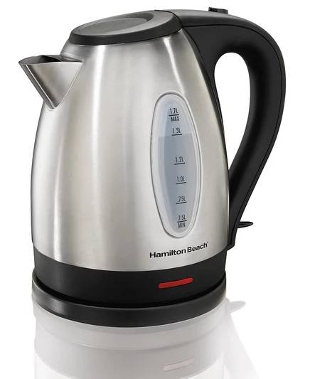 Электрический чайник Hamilton Beach 40880G из нержавеющей стали 1,7 л, серебристый