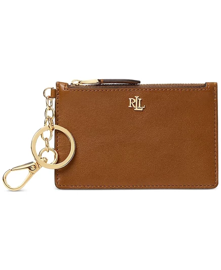 Женский кошелек Lauren Ralph Lauren с кольцом, коричневый