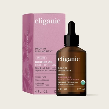 Органическое масло шиповника Cliganic, 118 мл