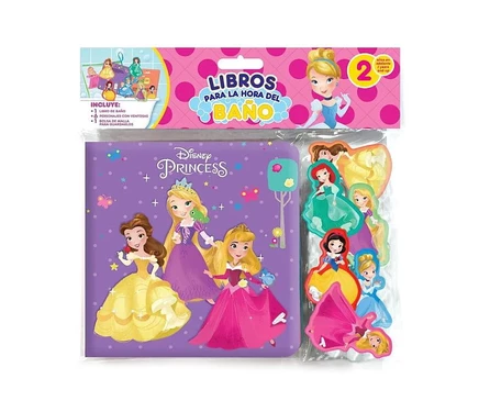 Книга Disney Princess для купания, картонная
