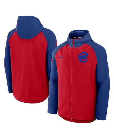 Мужская куртка Nike Authentic Collection, красно-синяя