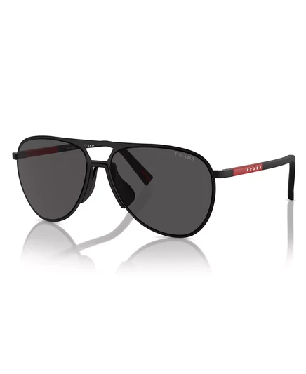 Мужские солнцезащитные очки Prada Linea Rossa, PS 53ZS matte black