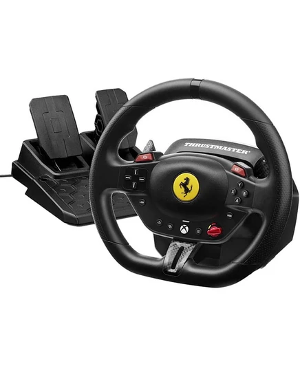 Руль и педали Thrustmaster Ferrari 296 GTS для Xbox/PC, черный