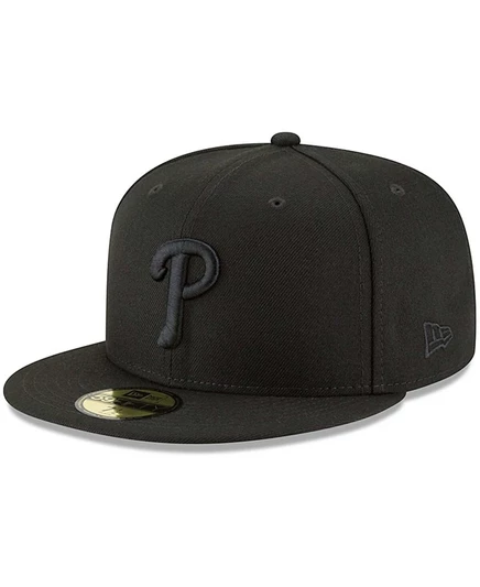 Мужская кепка New Era 59FIFTY Philadelphia Phillies, черная