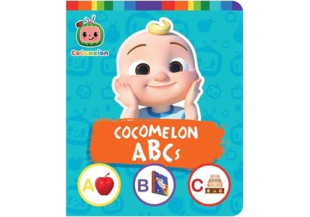 Книга CoComelon: азбука, May Nakamura, картонная, белая