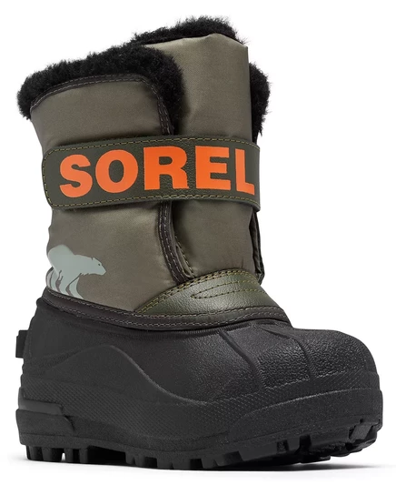  Детские ботинки Snow Commander для холодной погоды stone green, alpine tundra