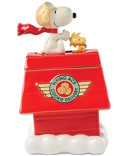 Банка для печенья Lenox Chef Snoopy, разноцветная