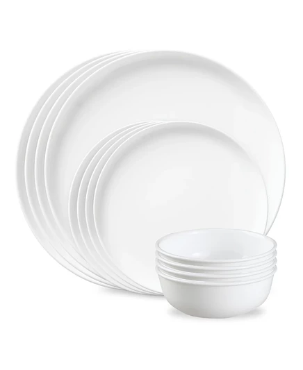 Набор посуды Corelle Modern Rounds, 12 пр., белый