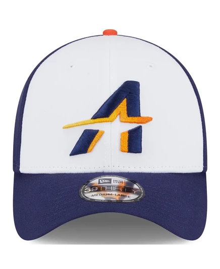 Мужская шапка New Era Flex белого/темно-синего цвета Houston Astros 2025 City Connect 39-ГО размера. white, navy