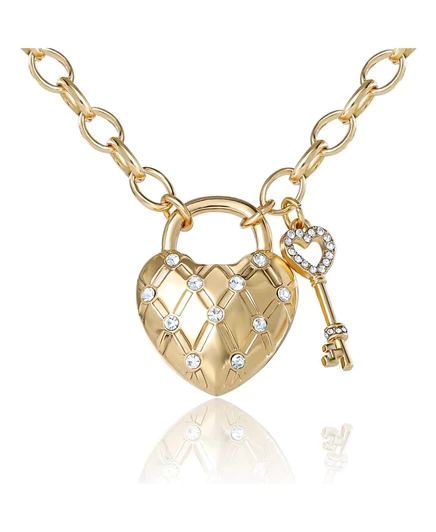 Женское ожерелье Juicy Couture Heart Locket, золотистое