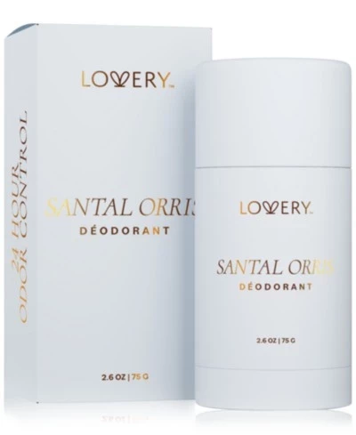 Дезодорант-стик Lovery Santal Orris, 2,6 унции, без цвета