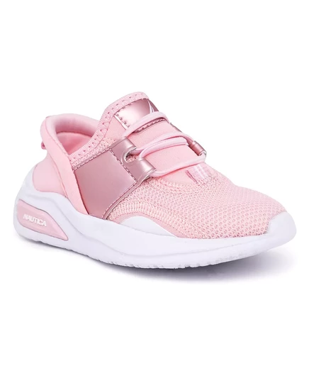  Спортивные кроссовки Malmin для маленьких девочек pink/white