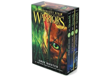 Набор книг Warriors — тома 1–3, Эрин Хантер