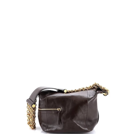 Женская сумка Pre-Owned Chloe Small Multi Chain, коричневая