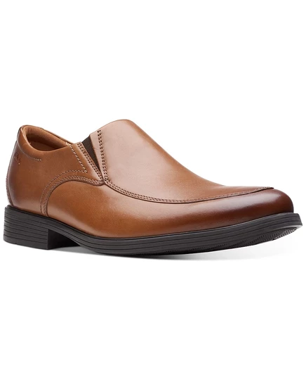 Мужские лоферы Clarks Whiddon, тёмно-бежевые