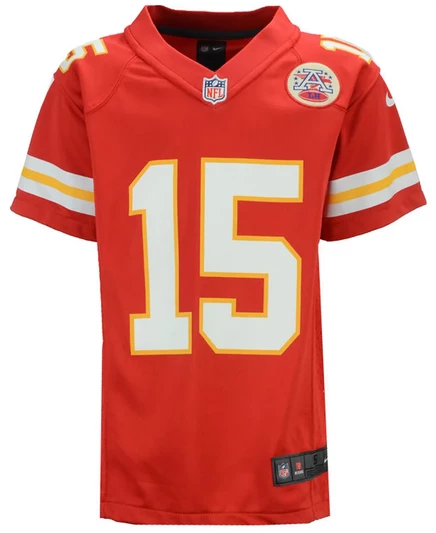 Игровая майка Nike Pat Mahomes Kansas City Chiefs для больших мальчиков (8-20) red