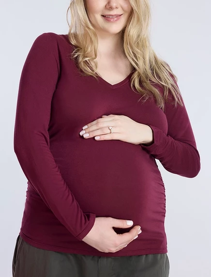 Топ для беременных Motherhood Maternity, красный