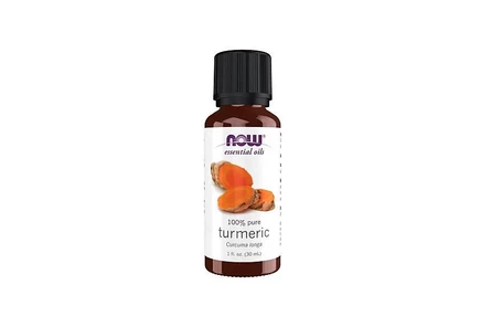 Масло куркумы NOW Foods 30 мл, белое