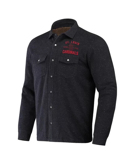 Мужская черная кольцевая застежка Fanatics St. Louis Cardinals Ringstop с полной застежкой black, brown