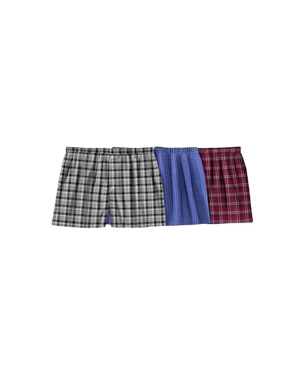 KingSize Men's Woven Boxers 3-Pack multi